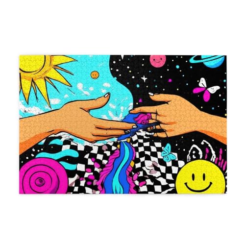 FԂ̎ ؐpY mpY 1000s[X yQ[ ]`W m猸 q l  Ǌ| a 75×50cm