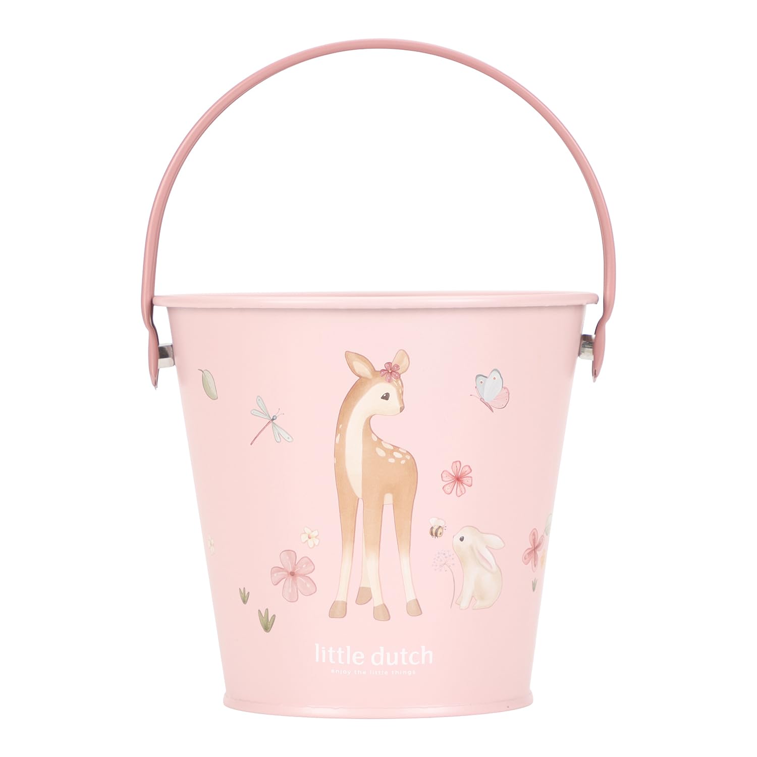 Little Dutch Fairy Garden 9108 Bucket for Children Pink