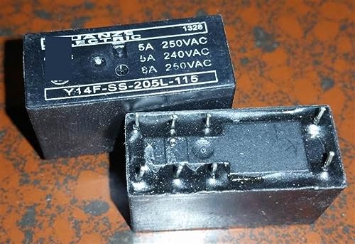 Relais Y14F-SS-212L-115 MOBYAT 12V 8A double inverseur stable