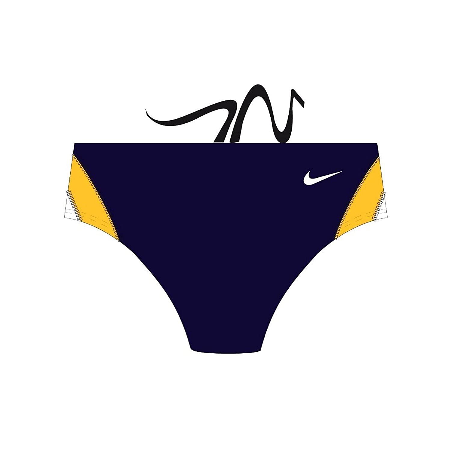 Nike Surge Slip de Bain Homme Polyester Résistant Chlore - 3