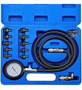 Acymner Oil Pressure Tester Kit | 0-140 PSI Engine Cylinder Oil Pressure Diagnostic Tester Tool S...