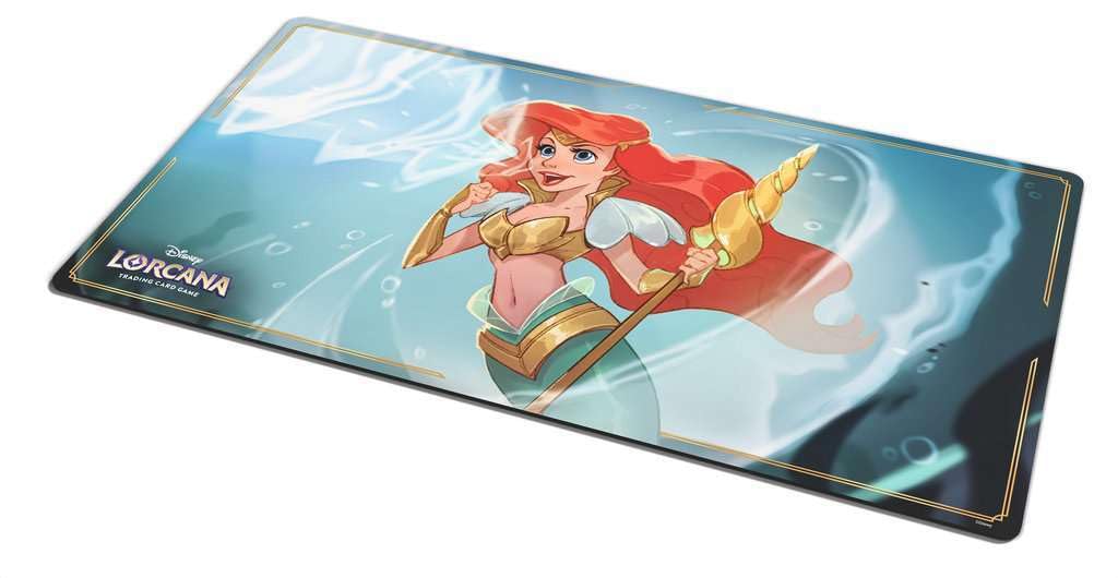 Amazon.com: Ravensburger Disney Lorcana TCG Playmat Featuring Ariel - Sonic  Warrior - Protects Cards - Versatile Game, Desk, or Mouse Pad