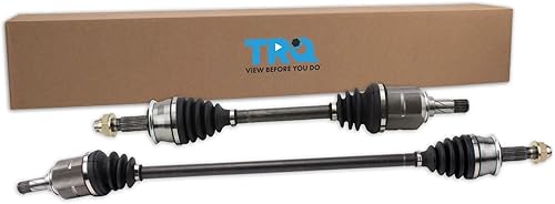 Miniatura 125 de TRQ Juego de 2 piezas de ensamblaje de eje CV delantero del lado del conductor y del pasajero, compatible con transmisión automática Mazda 3 i
