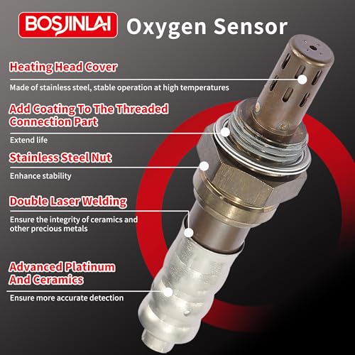 Sensor de Oxígeno para Chevy y GMC 4pcs 2008-2014 miniatura 4