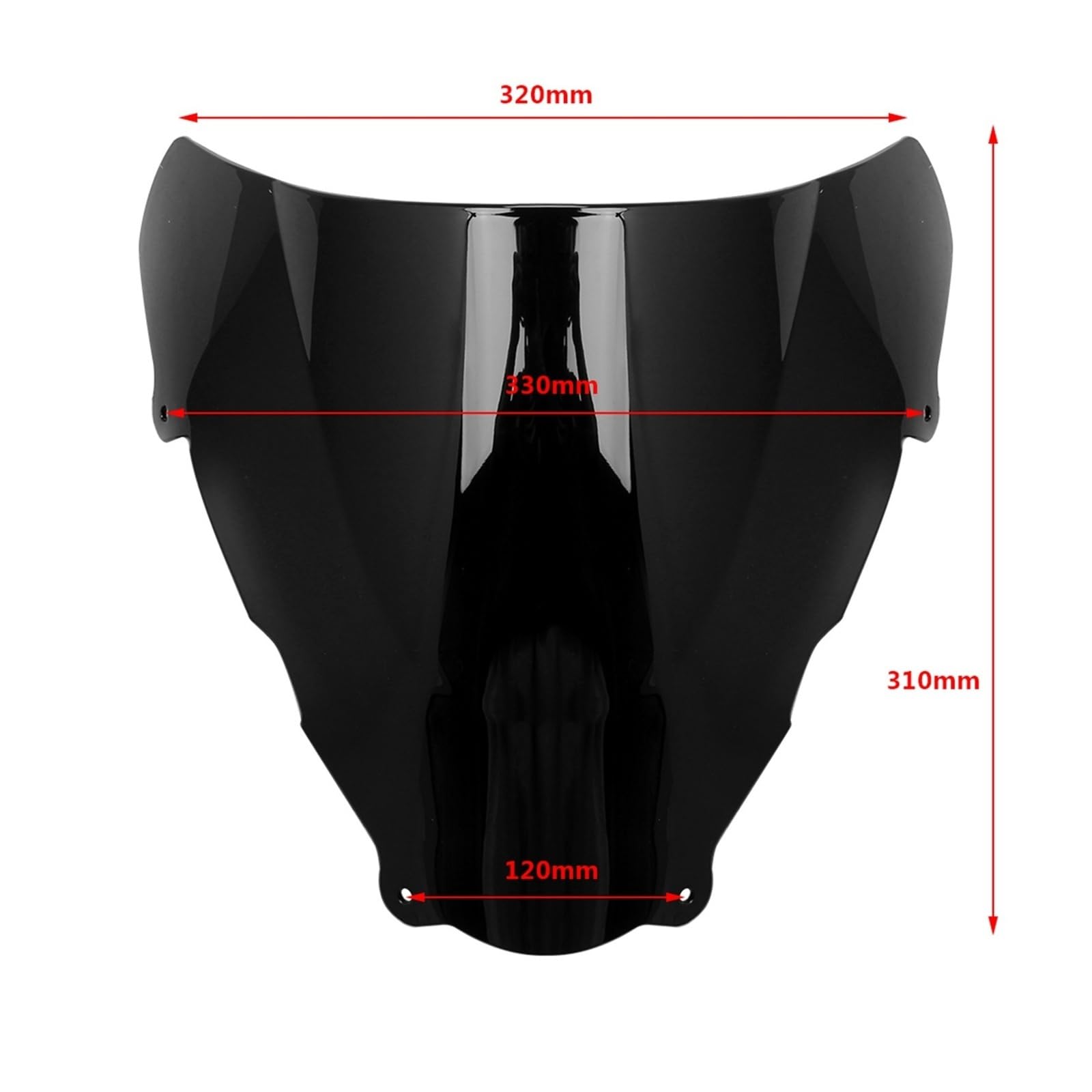 Pasuje Do SUZUKI SV650 SV650S SV 650 S 1999-2002 Motocykl Podwójna Bańka Owiewka Przedniej Szyby Ekran Osłona przeciwsłoneczna Deflektor