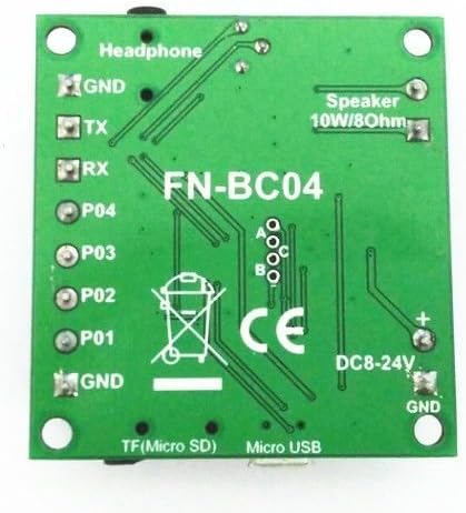 Miniatura 3 de Electronics123.com, Inc. Tablero de reproductor MP3 activado con 4 botones con amplificador de 10W y bloques de terminales