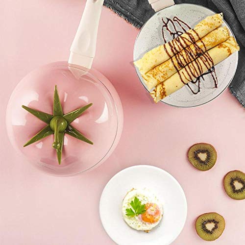 Cookware Sets Fruit Tomato Shape Frying Pan Cooking Pot Saucepan Induction Cooker Aluminum Cookware Nonstick Home 1Pcs Pink 7 Gallery Image