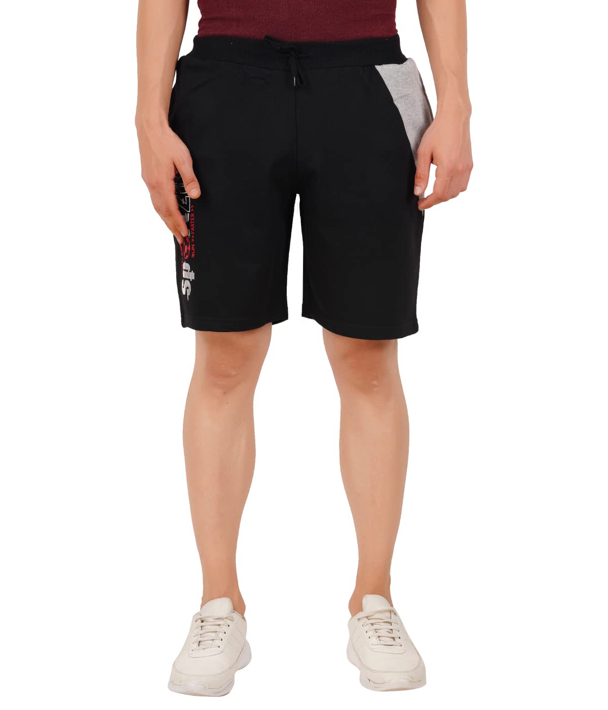 checkersbay Mens Shorts (XL, Charcoal Brown)-picture-6