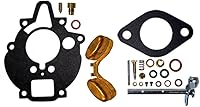 Vista 1 de RAParts One - Kit de carburador para JD 3010 3020, compatible con Zenith Carb con flotador