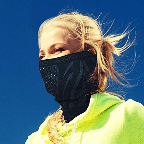 Image of EXIO Winter Neck Warmer Gaiter /Balaclava (1Pack or 2Pack) - Windproof Face Mask for Ski, Snowboard