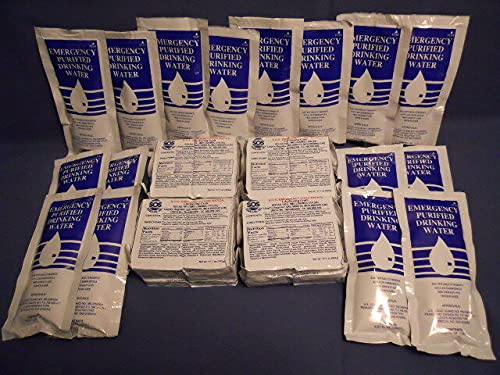 4 PERSON 2 DAY EMERGENCY SURVIVAL FOOD AND WATER RATIONS KIT - HURRICANE DISASTER • E&D Shop