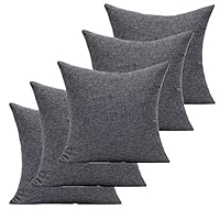 Amazon.co.jp: All Smiles クッションカバー ライトグレー 45x45 2枚