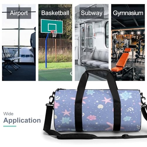 Sac week-end Fleur Étoilée 45cm résistant pour simplifier vos bagages