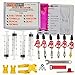 Price comparison product image CYCEARTH Bicycle Brake DOT Oil Bleed Kit for Avid Sram Code5 Code R Juicy Ultimate Elixir Formula Hayes Bngal Hope Quad Hydraulic Disc Tools (Kit B)