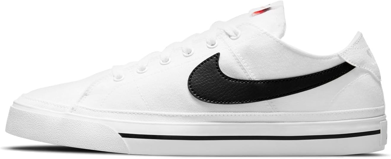 NIKE Men's Training Gymnastics Shoe, White Black, 7.5
