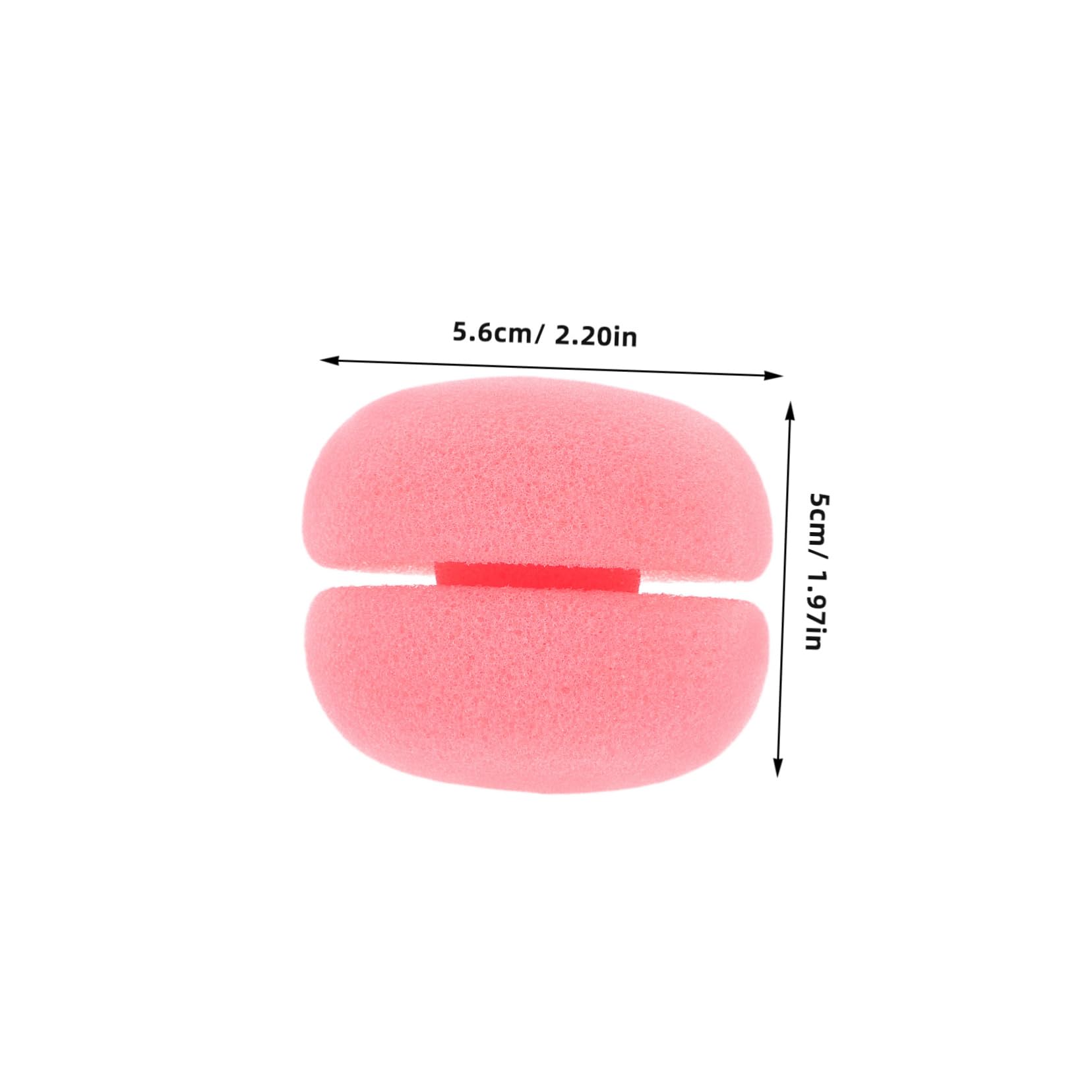 Mikinona Natural Curls in Minutes 10 Pack Sponge Rollers for Short Long Hair Hair Sponge for Curls