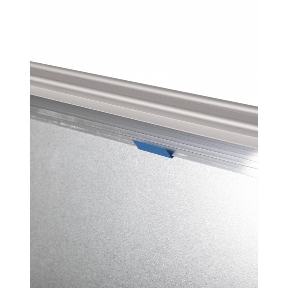 A1 Kundenstopper OUTDOOR wetterfest außen | verzinkte Metallrückwand, 32mm Profile | Werbeaufsteller Gehwegaufsteller Plakatständer Kundenstopper A1 wetterfest | Schutzfolien doppelseitig