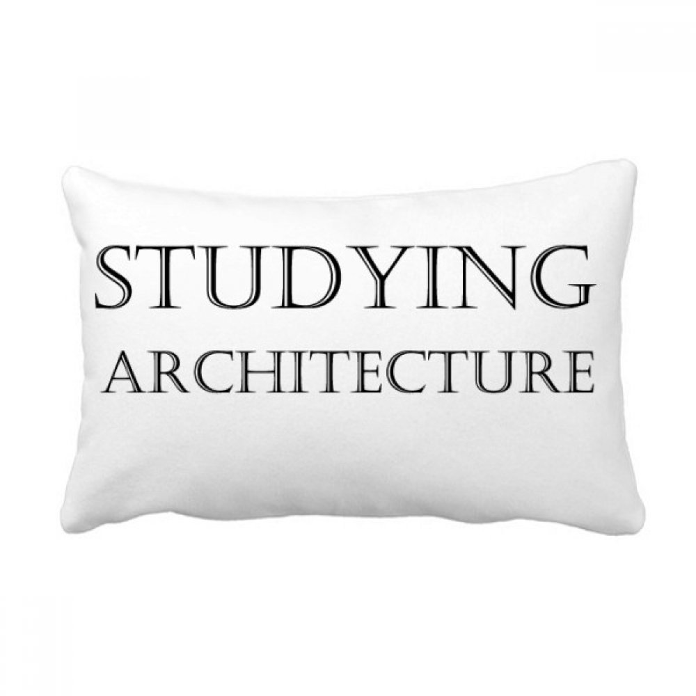 Coussin lombaire architecture multicolore pour soulager le dos