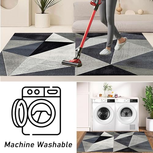 Alfombra moderna lavable de diseño elegante y alta absorción 5