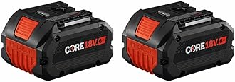 GBA18V60-2PK 18V CORE18V® Lithium-Ion 6 Ah High Power Battery, 2-Pack