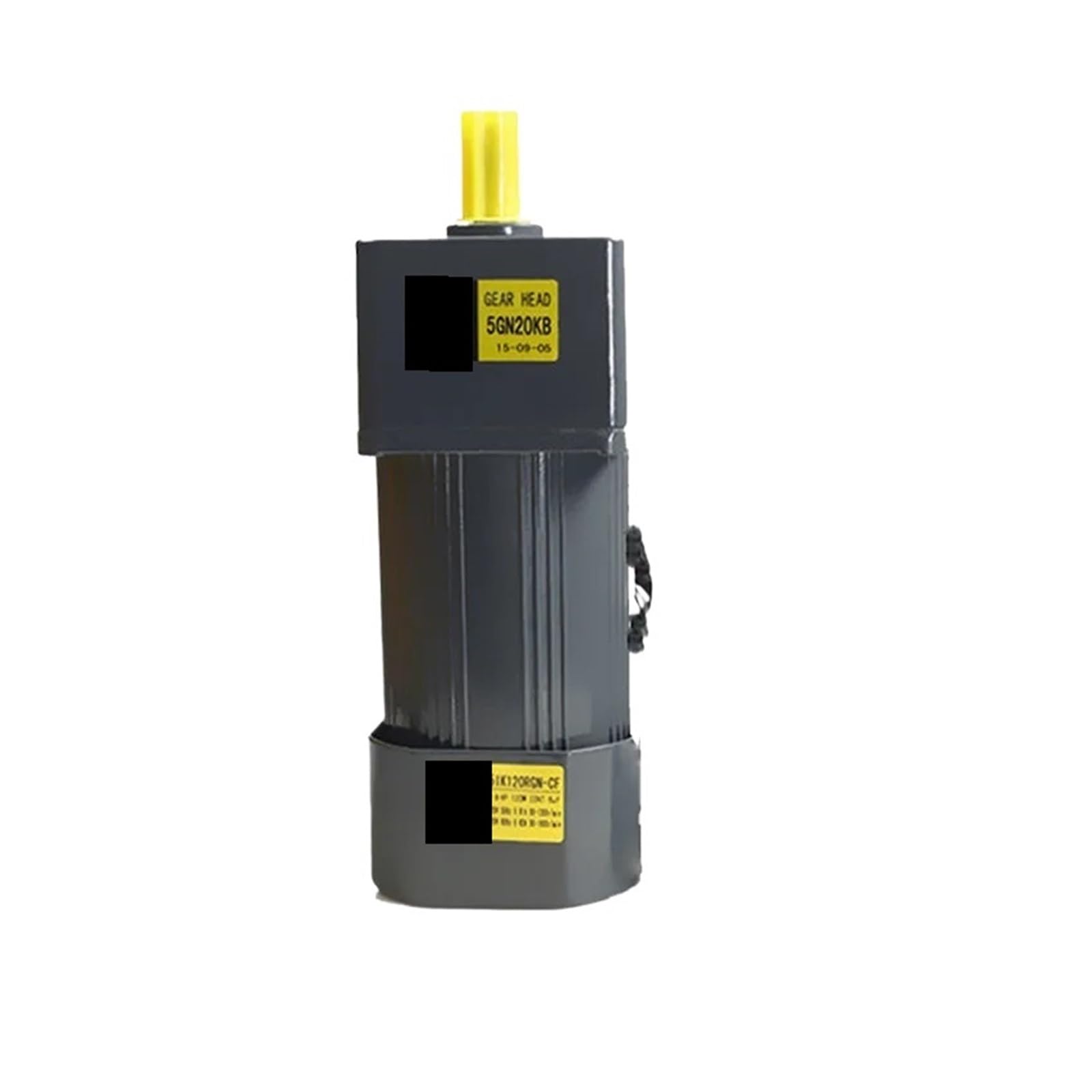 MUYTQAERG Motor 120W 220V AC Gear Fixed Speed Single Phase 5IK120GN-CF Asynchronous Shaft Diameter 15mm DC(9RPM)