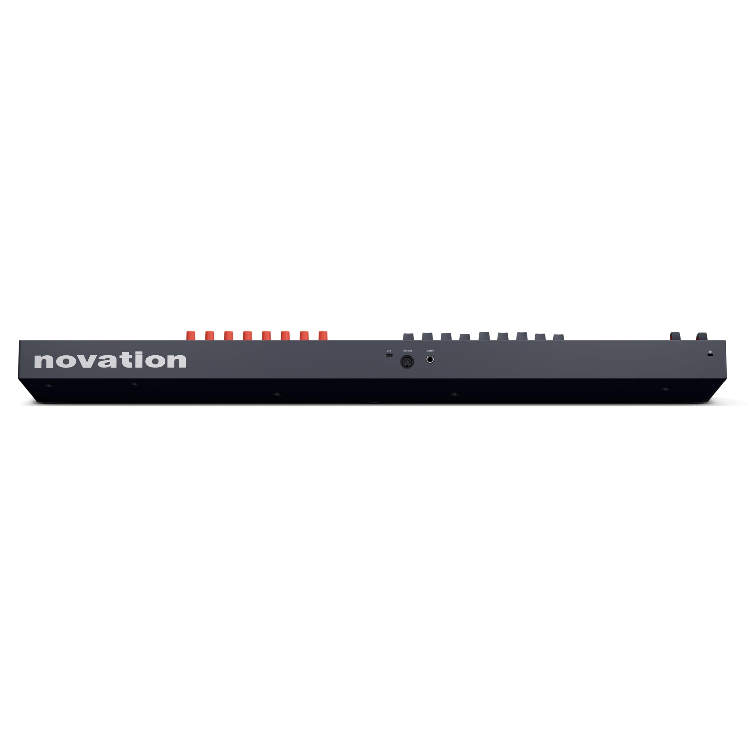 Novation FLkey 2 61 — Controller MIDI a tastiera con 61 tasti per FL Studio. Crea ritmi con tasti semipesati, USB, rotelle di pitch e modulazione, 16 drum pad, arpeggiatore e sei mesi di FL Studio