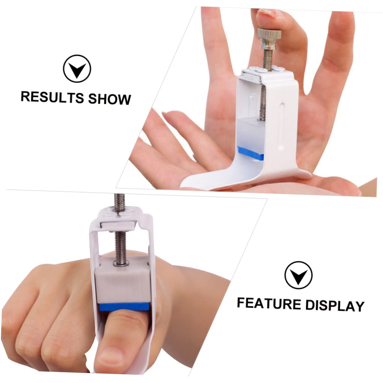 IWOWHERO Straightener for Pressing Device Straightener White Made for Alignment Brace