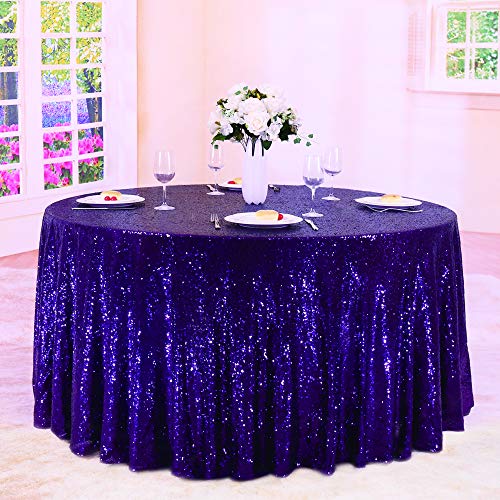One-Day Sale: Up to 40% Off More Sizes Purple Sequin Tablecloth for Wedding Event Supplies Choose Size 72'' to 196'' 🛒 Crazy Deals More Sizes Purple Sequin Tablecloth for Wedding Event Supplies Choose Size 72'' to 196''