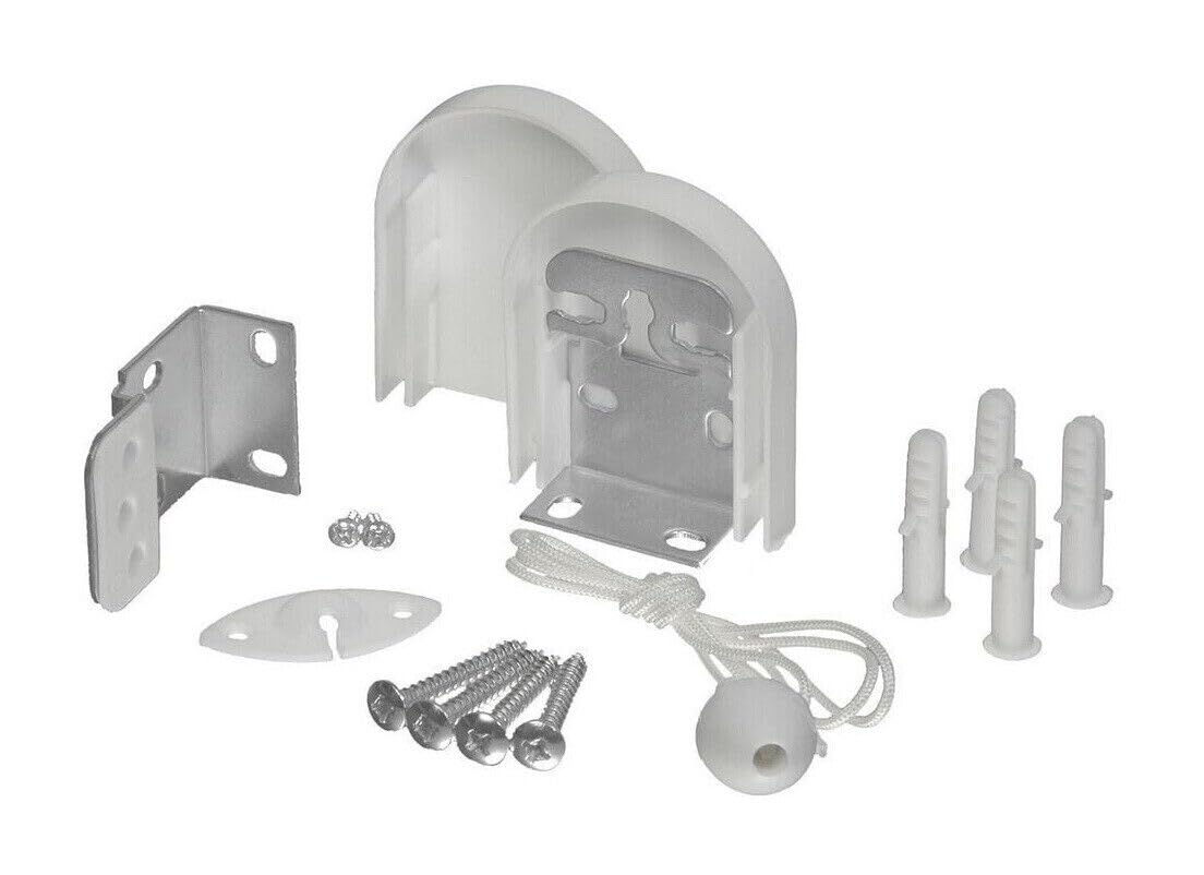 Springrollo Fensterrollo ohne & mit Bohren B102 x H180 cm Stoff Blattgrün lichtdurchlässig Blickdicht, Klemmfix Schnapprollo Mittelzugrollo Klemmrollo Tageslichtrollo Sonnenschutz für Fenster