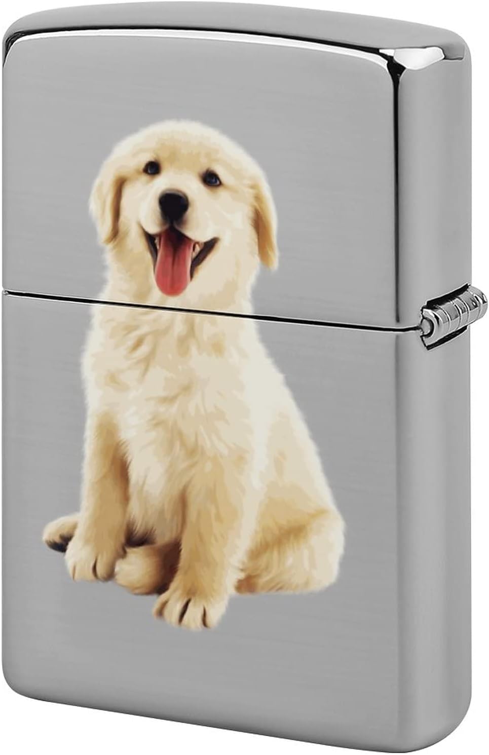 Amazon.co.jp: ライターケース ゴールデンレトリバー 犬柄 笑顔 ZIPPO 