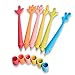 Produktbild Kreativer Kugelschreiber in Fingerform, biegbarer Kugelschreiber für neugierige Kinder, Spielzeug, Schule, Schreibwaren, Bürobedarf (6 Stück)