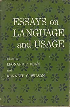 Essays on language and usage,