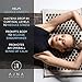 Ajna Acupressure Mat for Massage - Natural Organic Linen Cotton Acupuncture Mat and Bag - Back Pain Relief, Neck Pain Relief, Stress Reliever, Reflexology, Sciatica, Trigger Point Therapy (Natural)