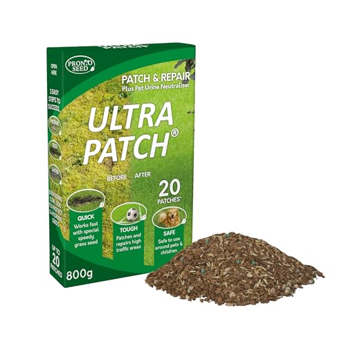 Pronto Seed Ultra Patch Grass Seed & Fertiliser 800g