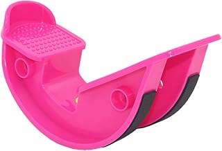 DUnLap Balancín De Pie Fitness Relajación Camilla Pie Foot Rocker Tobillo Tobillo Poco Adecuado for Aquiles Tendinitis Músculo Estiramiento Pedal Camilla De Pantorrilla (Size : Rose Red)