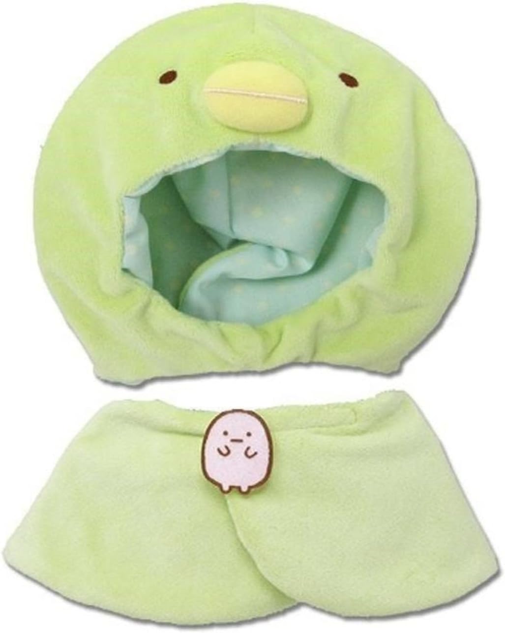 Naitou Design Sumikko Gurashi Plush Plush, Penguin L Size Plush Clothes, 6 Years and up, Hood Size: Approx. 7.5 inches (19 cm)