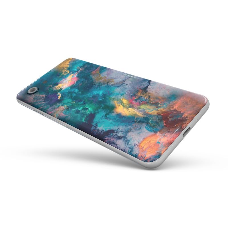 Image of FCS Printed Designer Vinyl Mobile Back Skin Sticker for Motorola Moto G Play (2024) | Protects Against Dust, Precision-Fit, Vinyl, Bubble-Free Installation- (DZ-90)