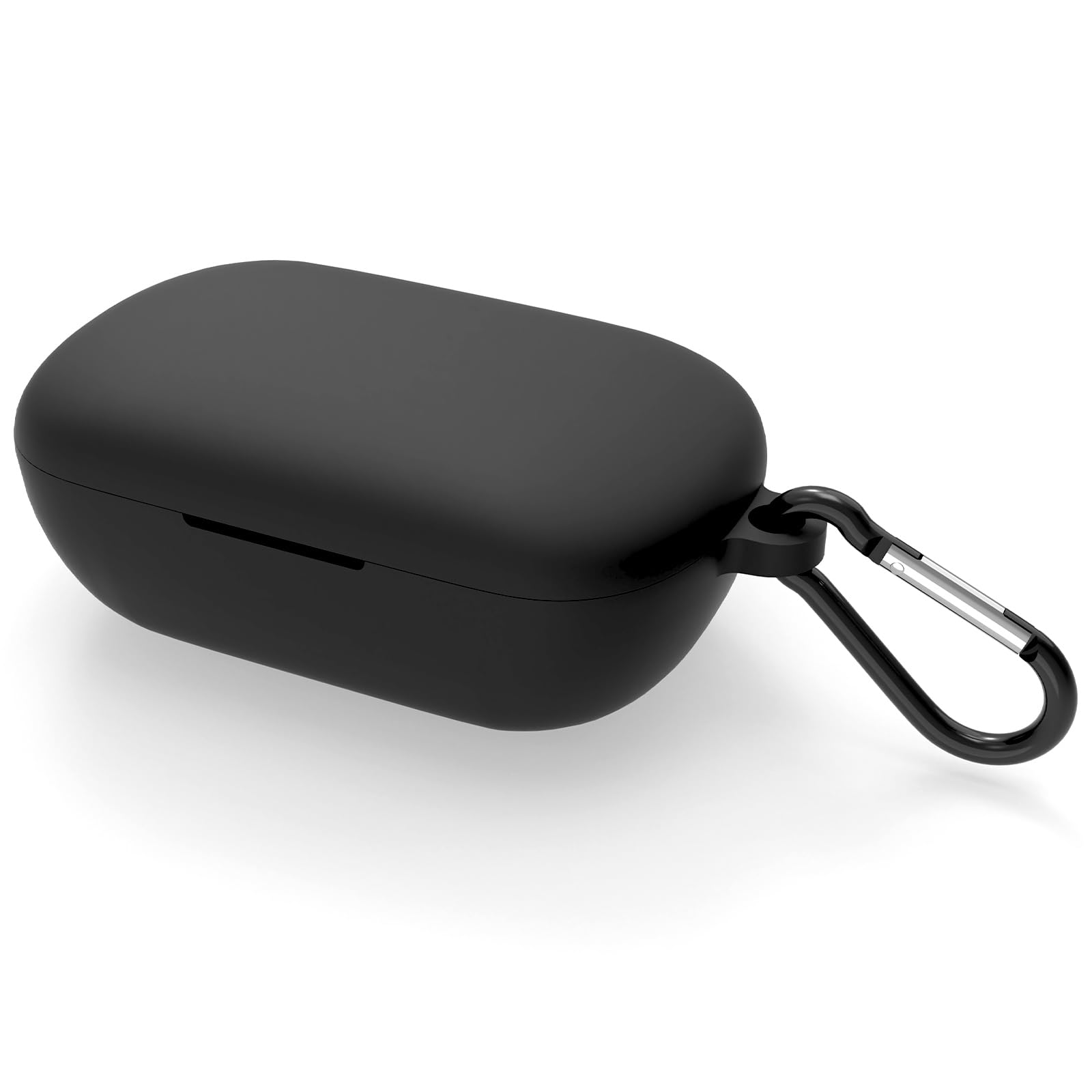 Geekria Silicone Case Cover Compatible with Soundcore by Anker Life P2 True Wireless Earbuds, Protective Earphones Skin Cover with Keychain Hook,