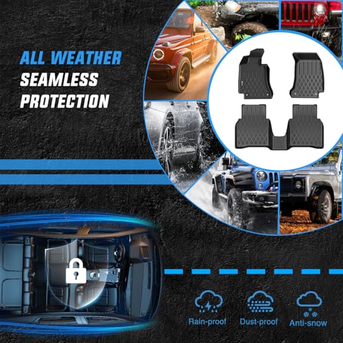 Nilight TPE Floor Mats for Mercedes Benz E-Class E300 E320 E350 E400 E550 E63 2017 2018 2019 2020 2021 2022 2023 All Weather Custom Fit Heavy Duty Floor Liners by Nilight - Used condition - Image 5