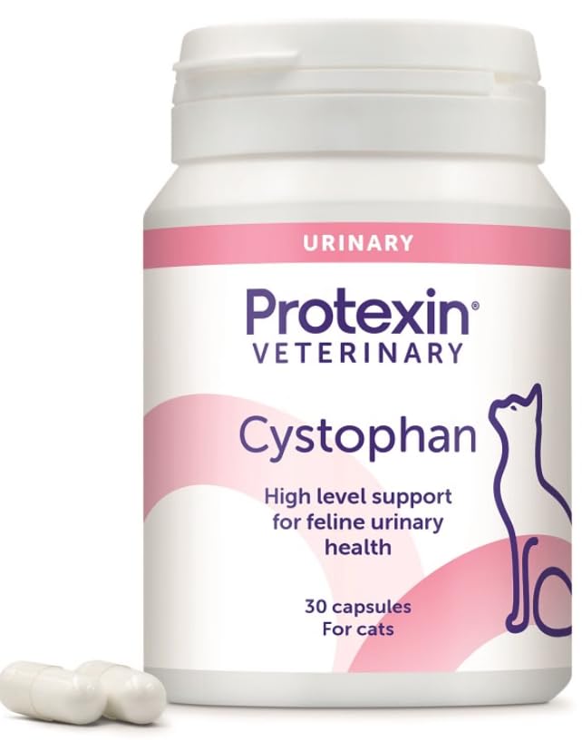 Cystophan 30 capsule, mangime complementareper la salute vescicale dei gatti