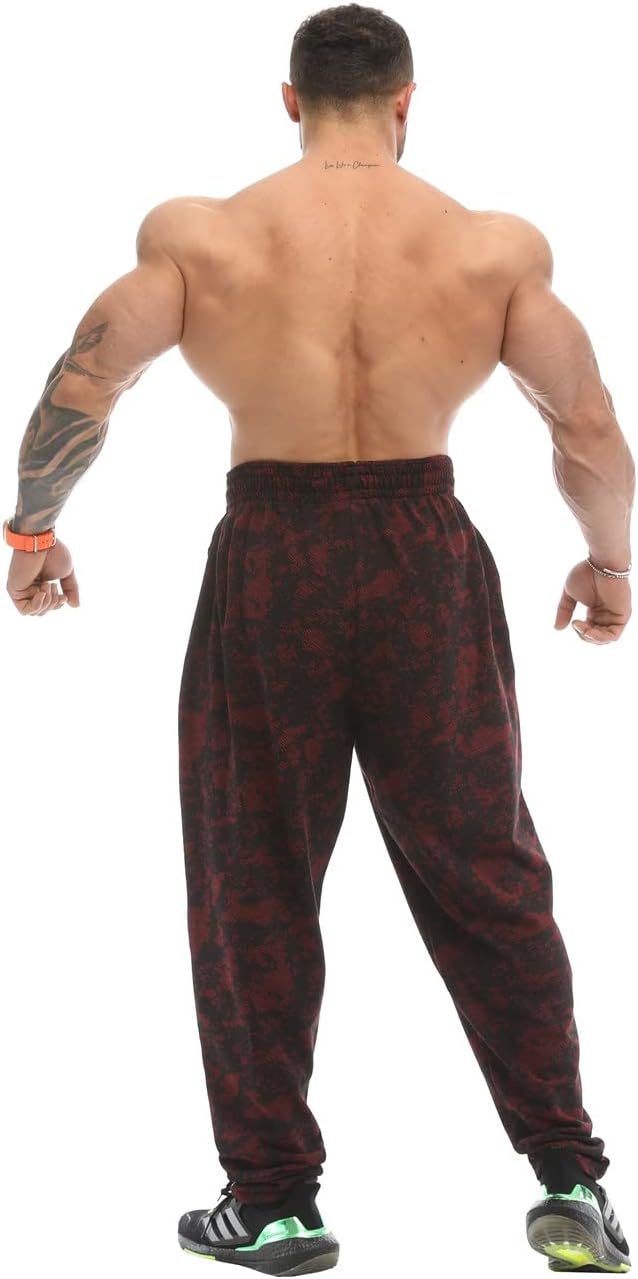 BIG SAM SPORTSWEAR COMPANY Men's Baggy Sweatpants with Pockets, Oldschool Loose Fit Gym Pants - Image 8