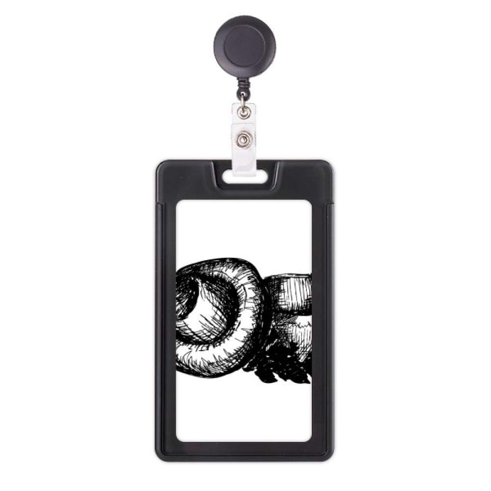 Porte-badge rétractable champignon au design soigné et unique - 5