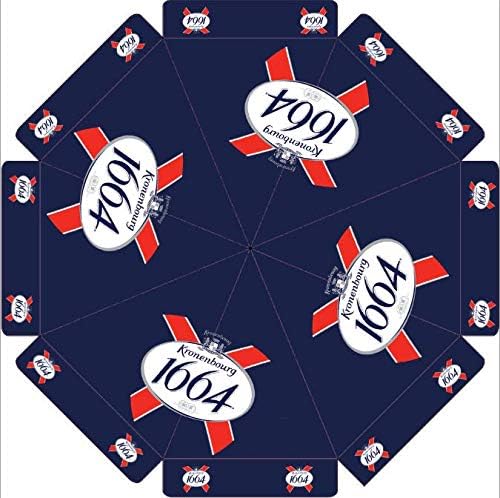 Kronenbourg 1664 9 Foot Beer Patio Umbrella Market Style