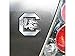 NCAA South Carolina Fighting Gamecocks Chrome Automobile Emblem