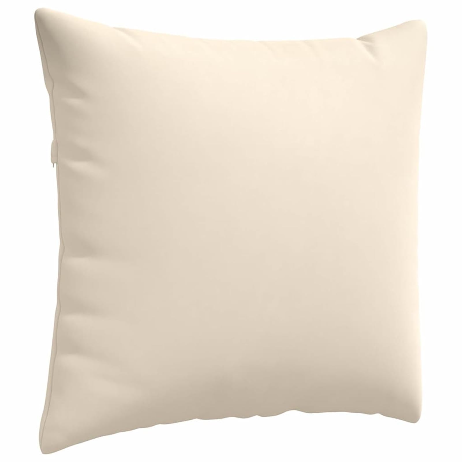 Cuscini da divano, 2 pezzi, beige, 50 x 50 cm, in tessuto, sfoderabile, imbottitura in poliestere, per soggiorno e camera da letto