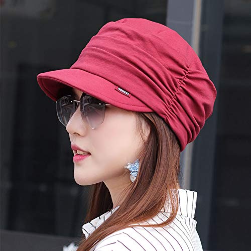 Bonnet tricoté anti-irritation en coton plissé pour cuirs chevelus sensibles