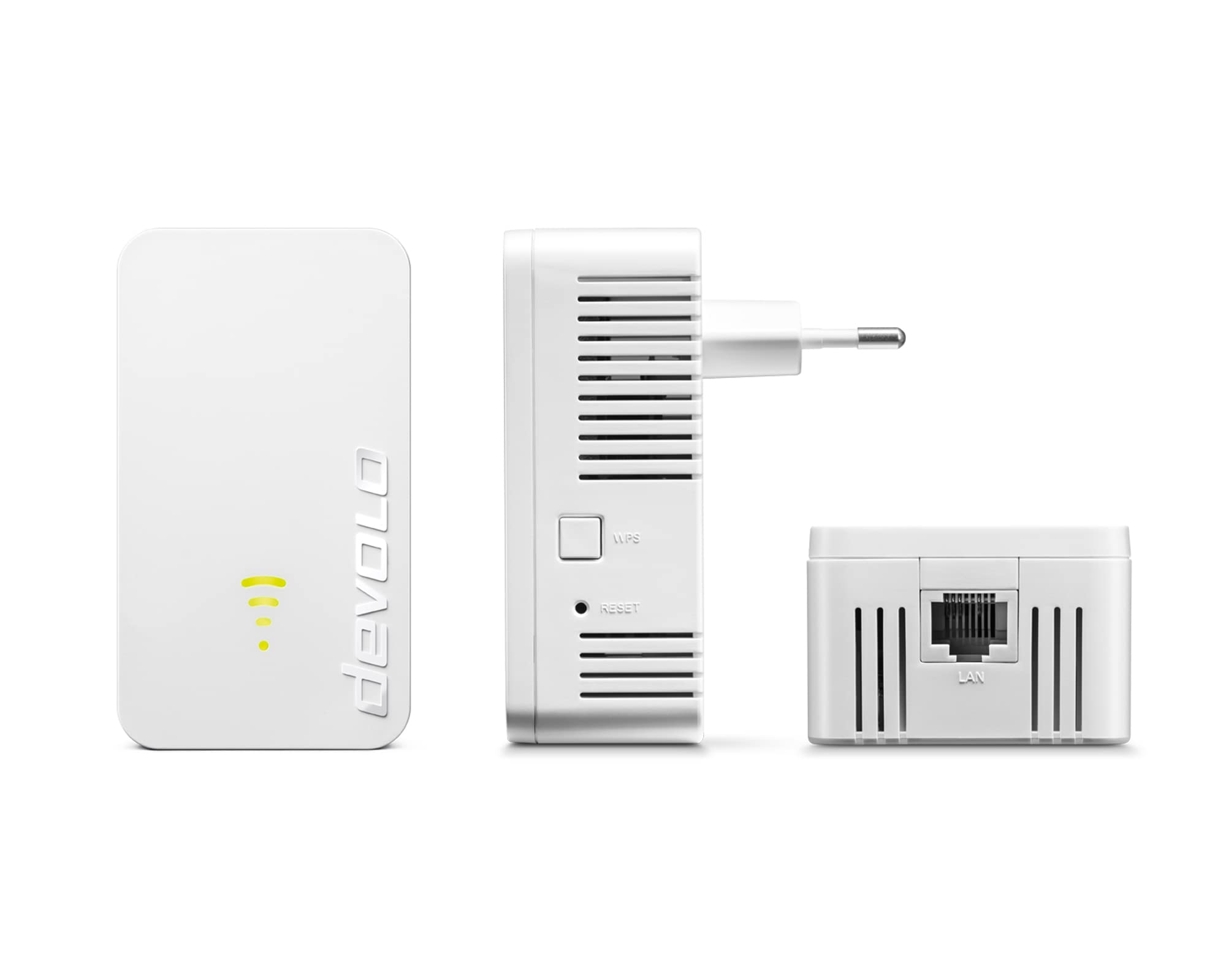 Devolo WiFi 5 Repeater 1200, repetidor WiFi, hasta 1.200 Mbps, Amplificador WiFi, Punto de Acceso, Extensor WiFi, 1x conexión LAN, Blanco