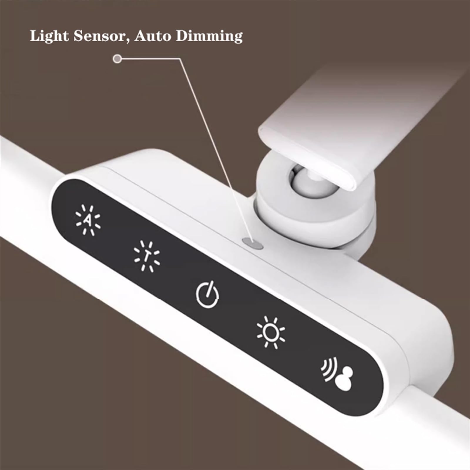 Lampada da tavolo Lampada da scrivania a LED con morsetto, lampada da scrivania for architetti con controllo touch for ufficio domestico, lampada da scrivania ultra luminosa con oscuramento automatico