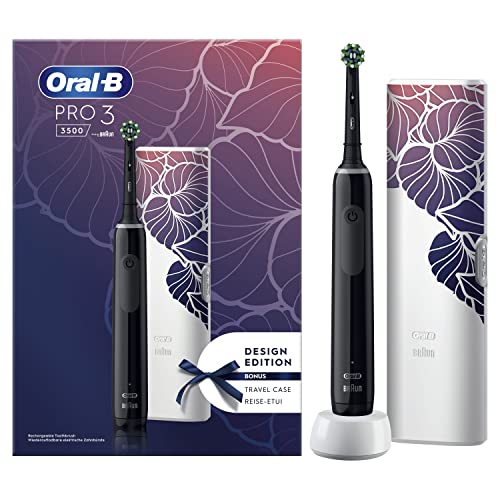 Pro 3 3500，电动牙刷，1 个旅行箱，1 个刷头，黑色