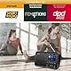 LEICKE tragbares DAB+ Radio mit Bluetooth 5.0 | DAB/DAB+ und UKW Radio, 2,4 Farbdisplay, 80 Voreinstellungen, Küchenradio mit Kabel oder 2000mAh Akkubetrieb, MicroSD/TF/AUX Anschluss, Alarmfunktionen